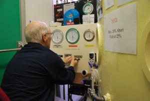 Operating the Oxygen Chamber